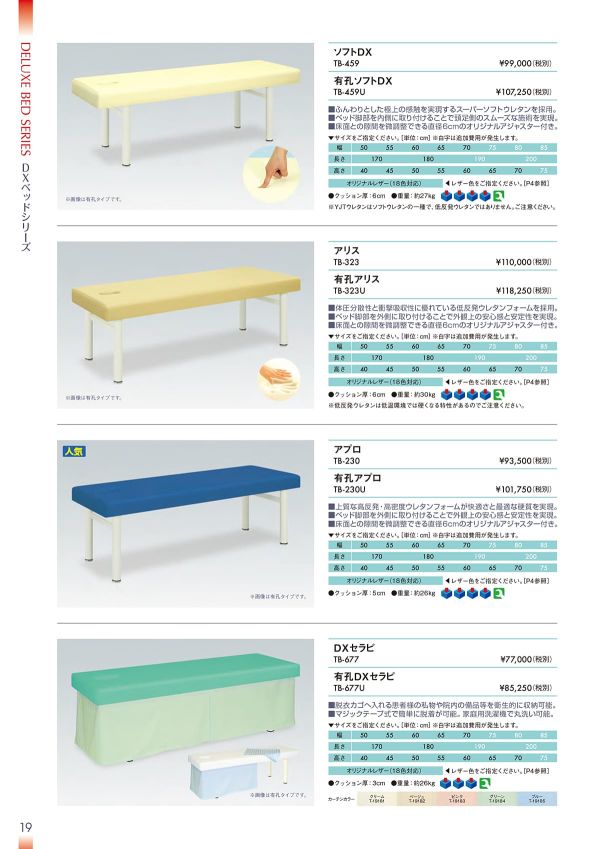 アリス TB-323／TB-323Uのカタログ画像-1