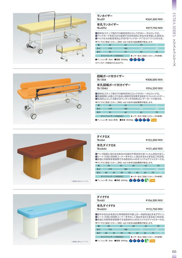 回転ガード付カイザー TB-1304／TB-1304Uのカタログ画像-1