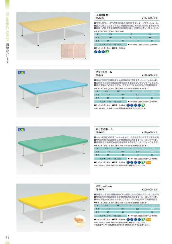 メモリーホーム TB-1074のカタログ画像-1