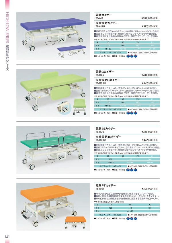 電動PTカイザー TB-1061のカタログ画像-1