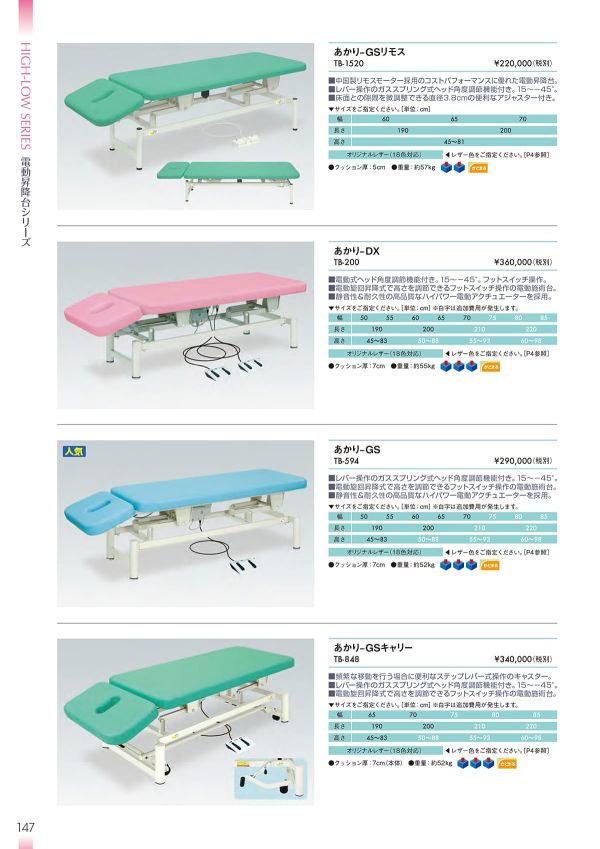 あかり-GSリモス TB-1520のカタログ画像-1