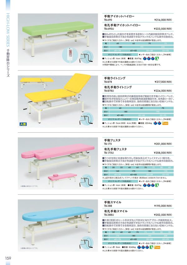 手動フェスタ TB-175／TB-175Uのカタログ画像-1