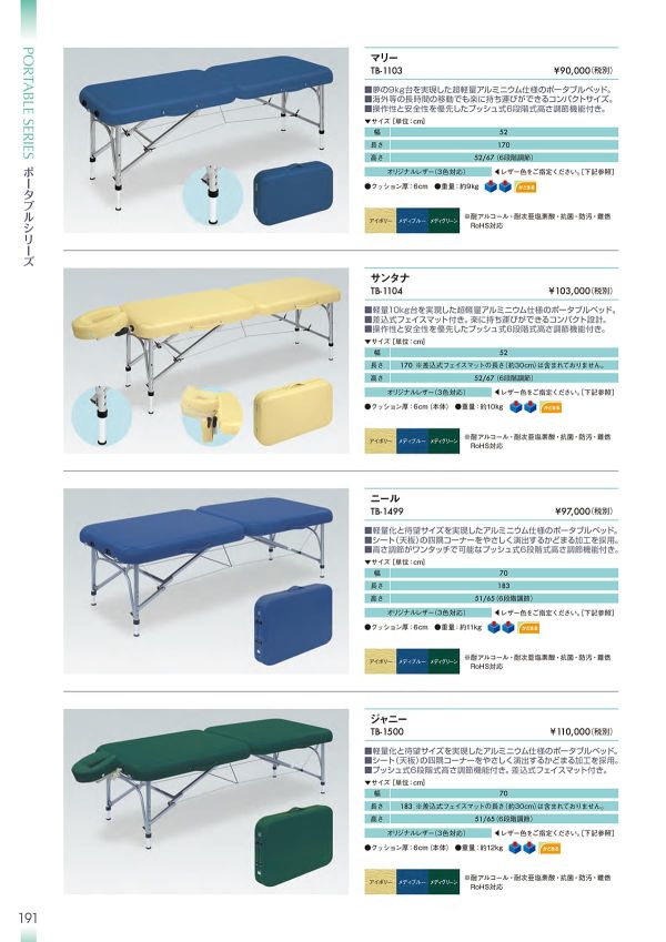 ジャニー TB-1500のカタログ画像-1