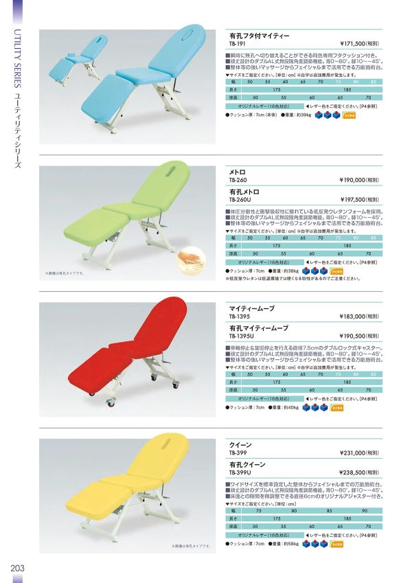 マイティームーブ TB-1395／TB-1395Uのカタログ画像-1