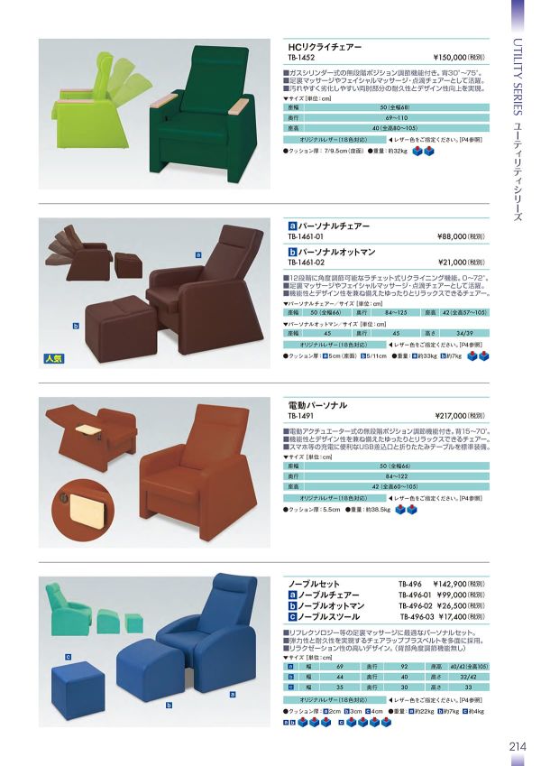電動パーソナル TB-1491のカタログ画像-1