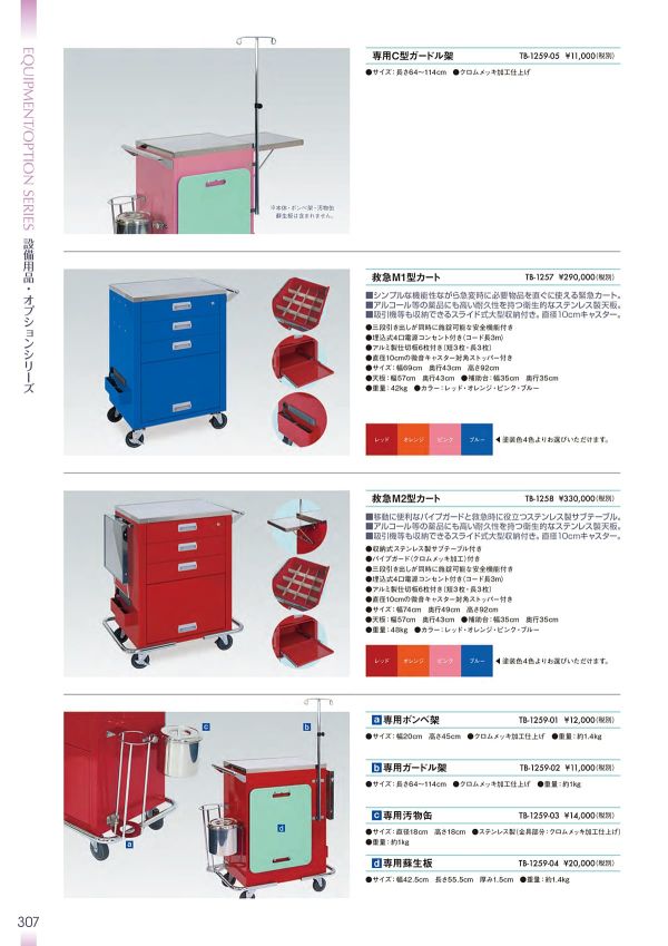 救急M1型カート TB-1257のカタログ画像-1