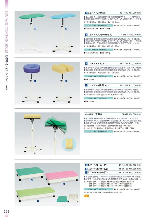 スツールロッカー(01) TB-1281-01のカタログ画像-1