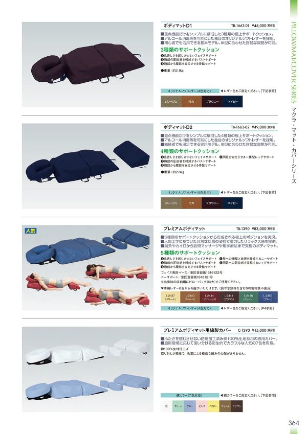 プレミアムボディマット TB-1390のカタログ画像-1