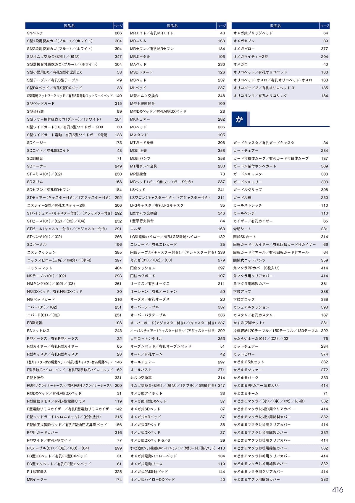 高田ベッド製作所 TakadaBed カタログ P416