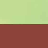 ライムグリーン/ライトブラウン