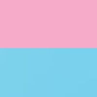 スカイブルー/ピンク