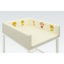 オムツ交換台（刺繍付き） TB-1514」高田ベッド