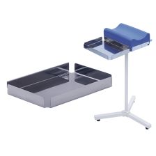 【ジャンク品】業務用キャビテーション　多機能ヘッド付き 肢台用後付けトレー TB-1650」高田ベッド