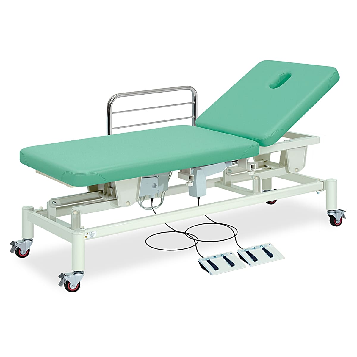 F型キャスター付2M電動ベッド TB-1012／TB-1012U-画像1