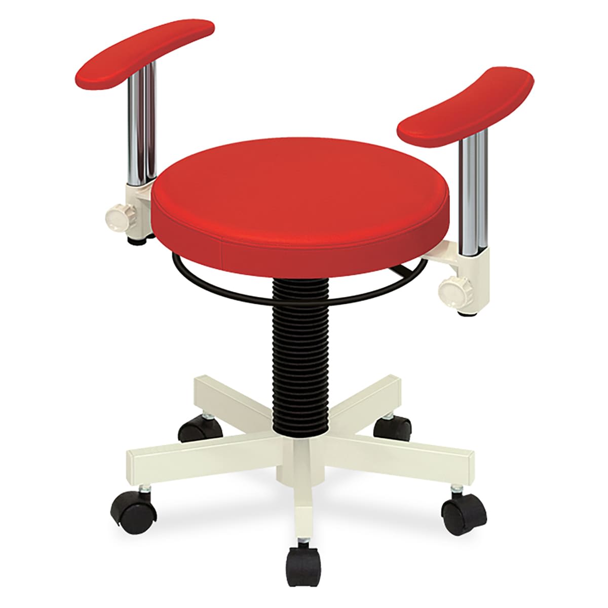 PTスツールA(キャスター付き) TB-1026-01-画像1