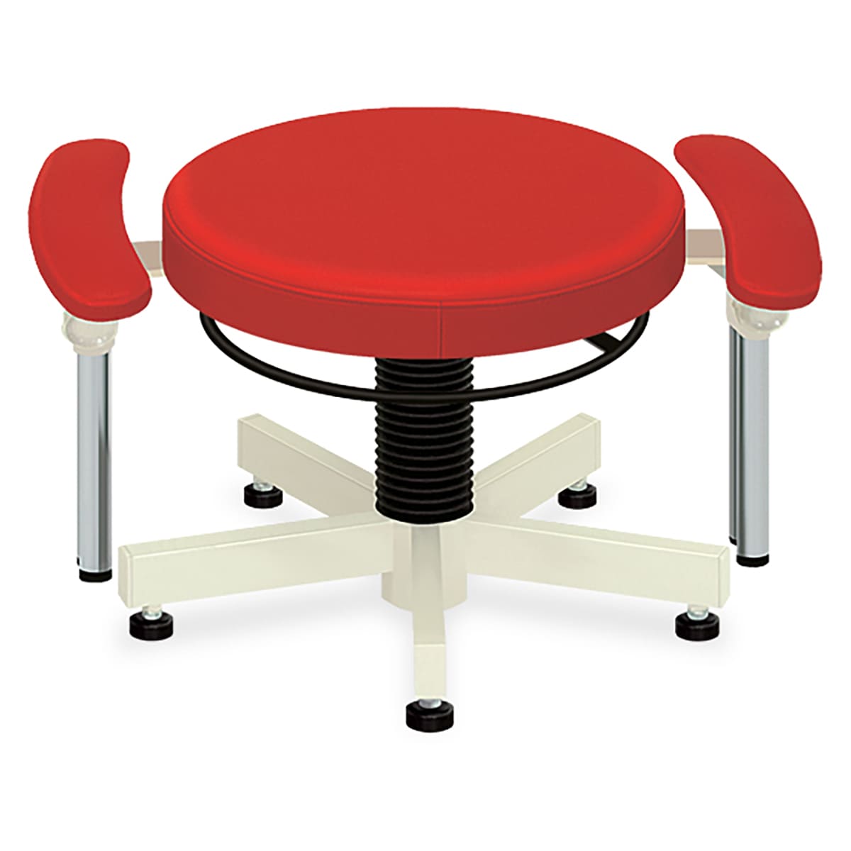 PTスツールA（アジャスター付き） TB-1026-02-画像1