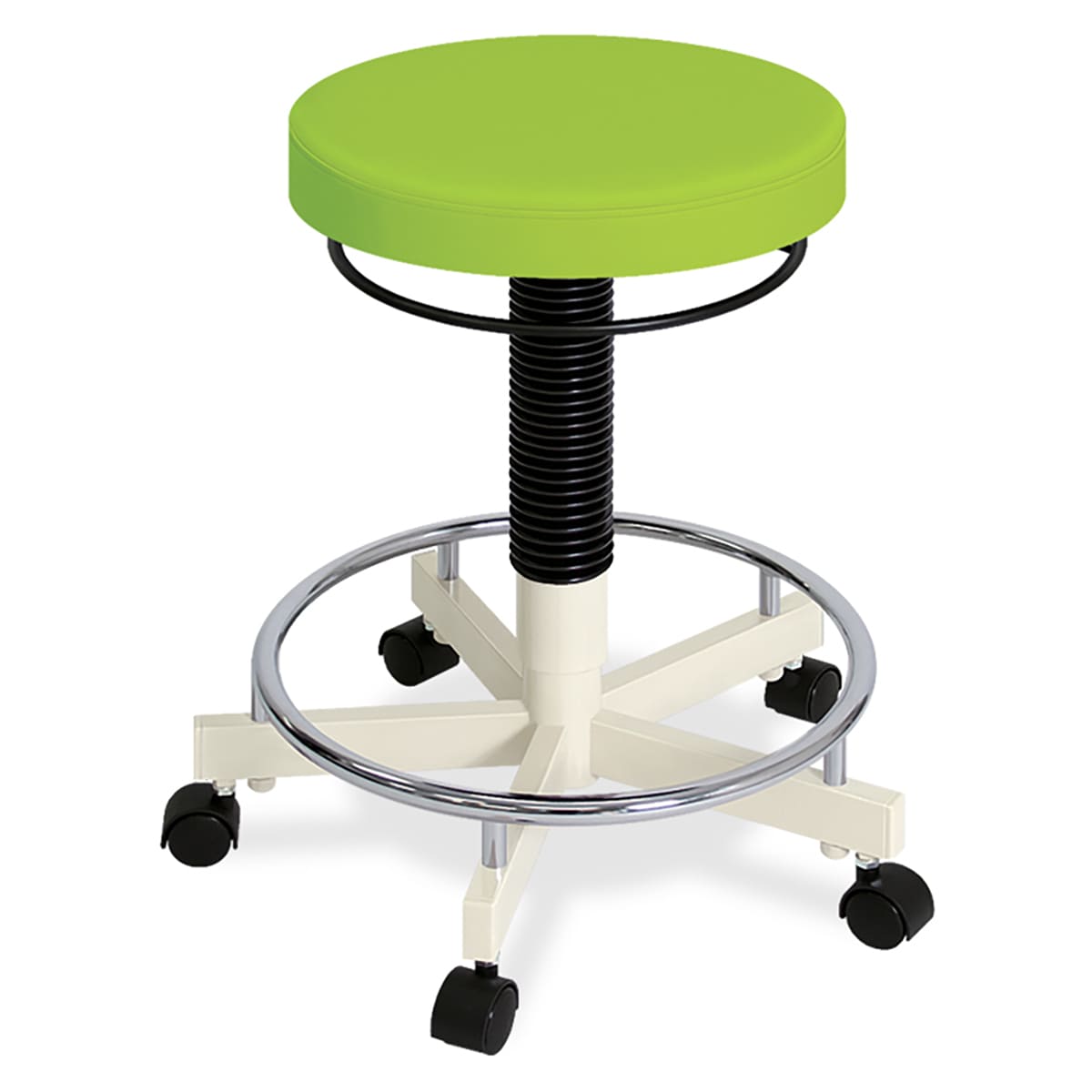 ナースツール(キャスター付き) TB-1155-01-画像1