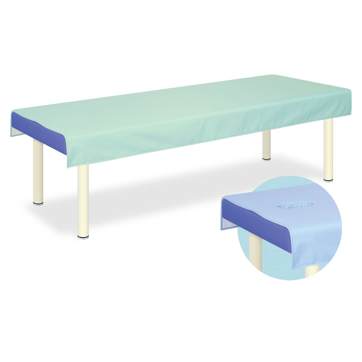 有孔SEK診察台シーツ TB-1377U-画像1