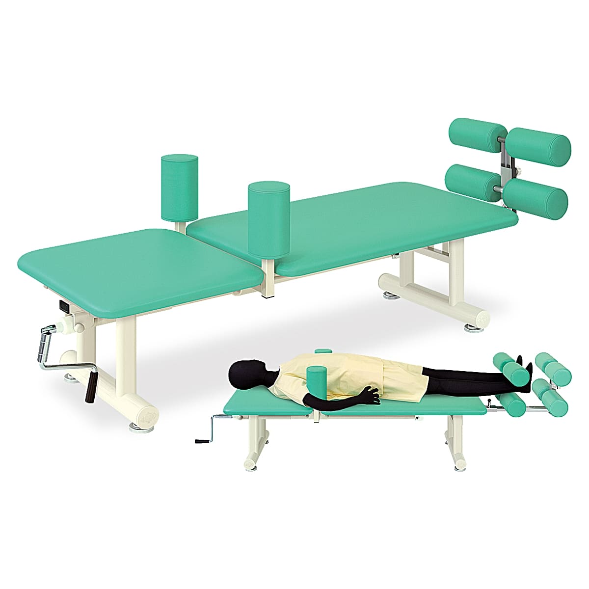 牽引クランク治療台 TB-556-画像1