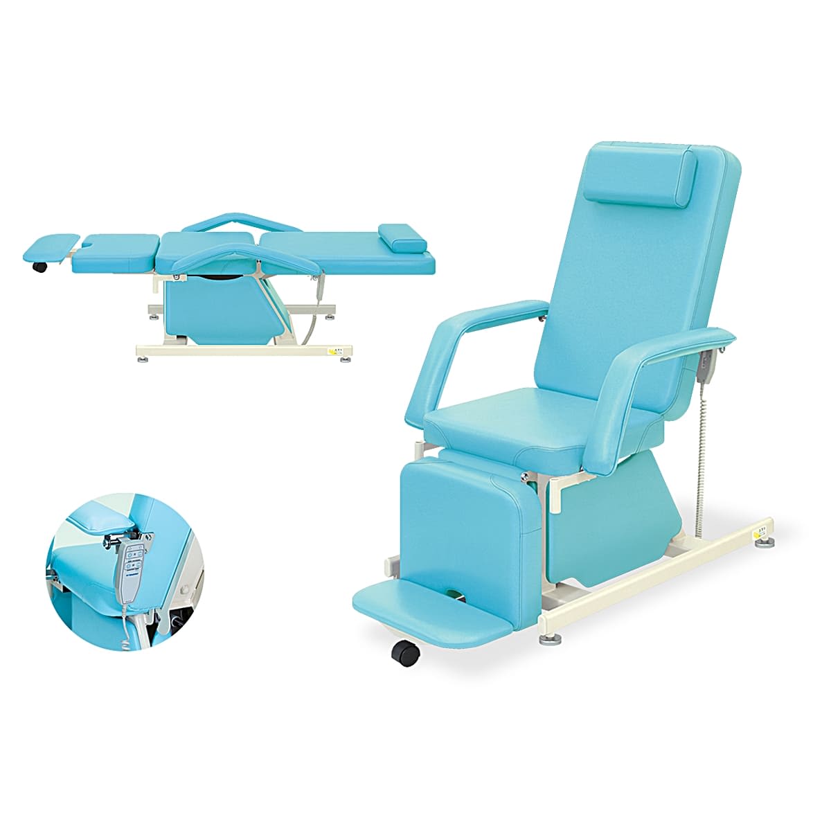 電動治療チェアー(アジャスター付き) TB-577-02-画像1