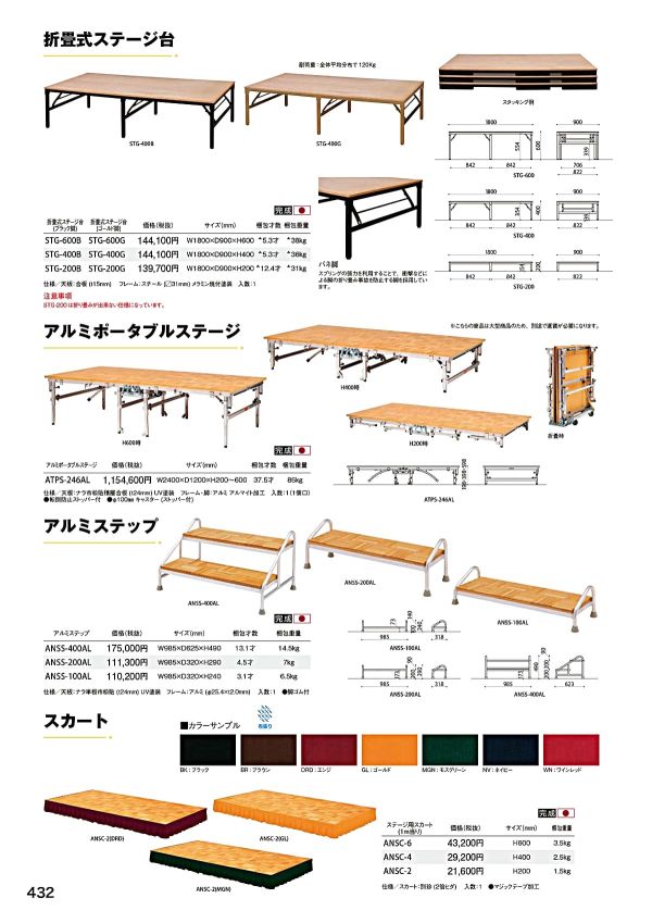 ANSS アルミステップのカタログ画像-1
