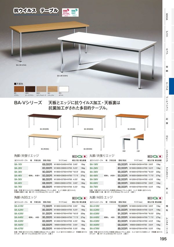 BA-V 抗ウイルスのカタログ画像-1