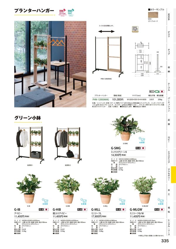 G-HIB 斑入りアイビーのカタログ画像-2