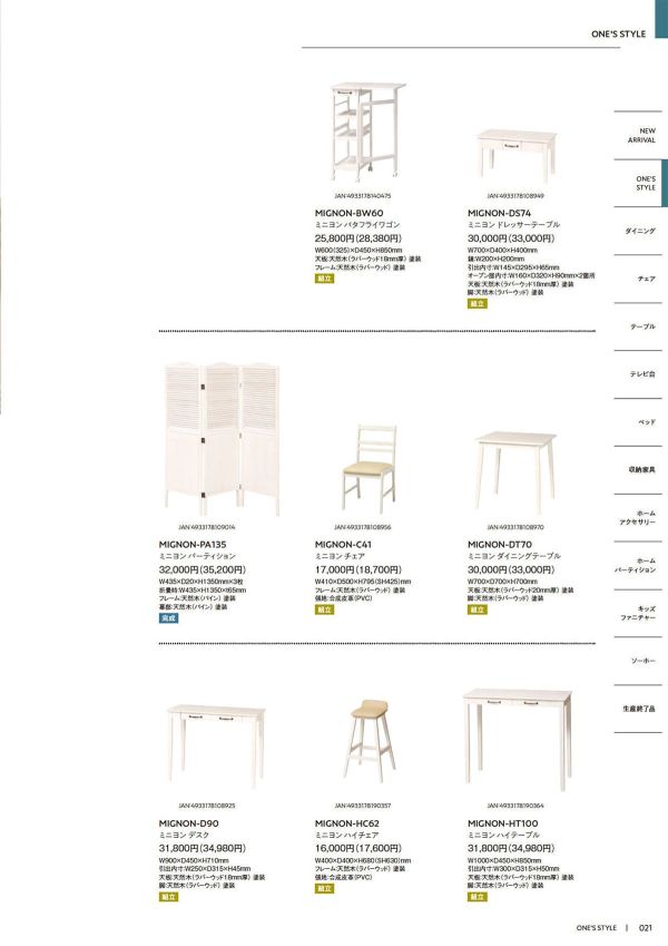 MIGNON-PA135のカタログ画像-1