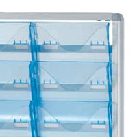 クリアブルー/アルミ色