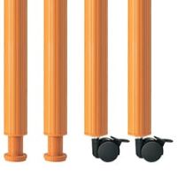 片側リフトロックキャスター