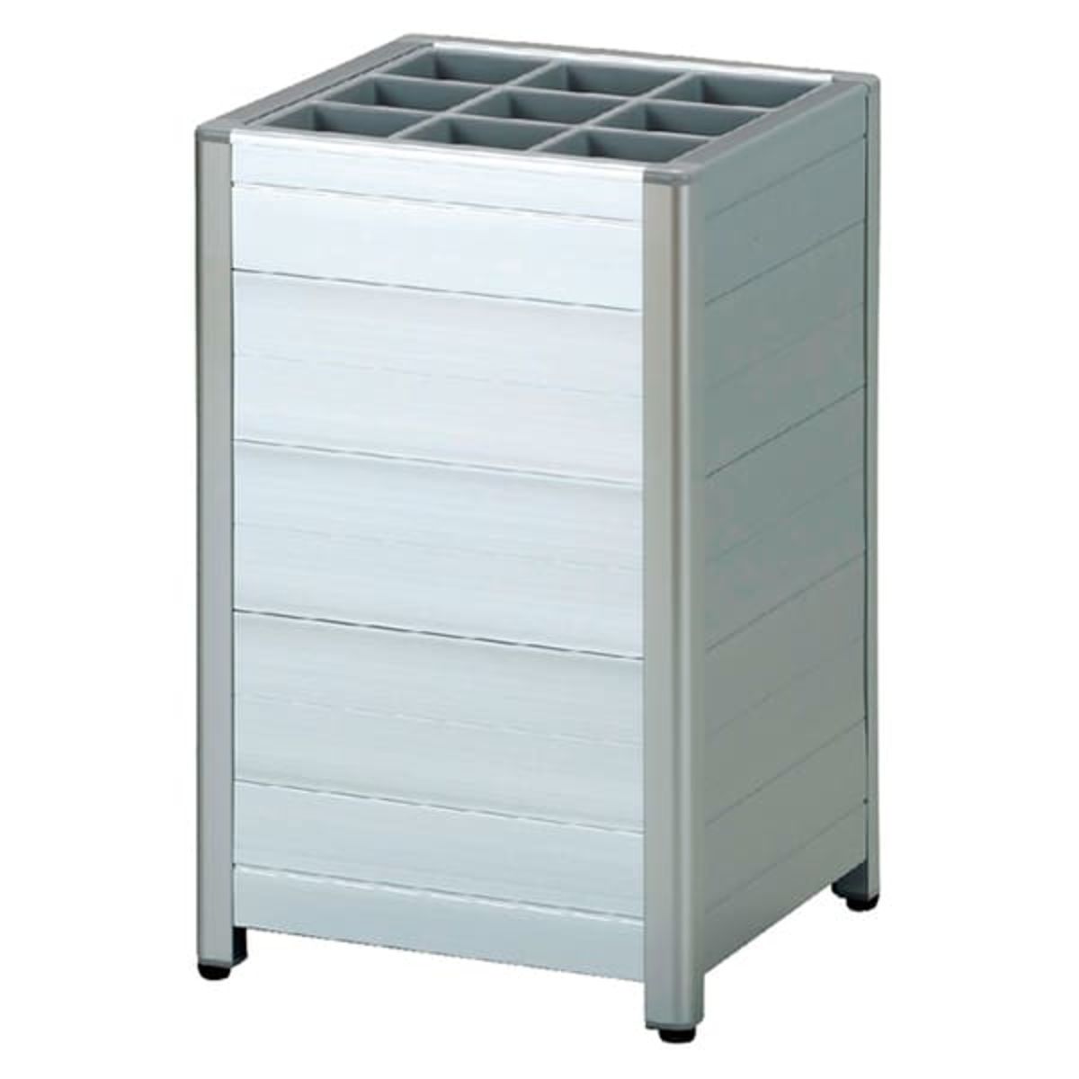 AS-P9 アルミパネル式傘立て-画像1