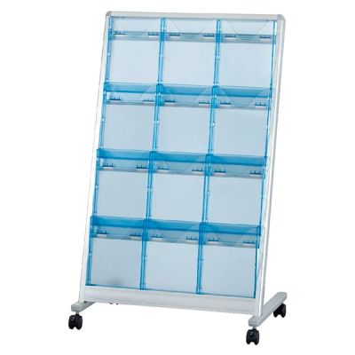 AS-PF12N パンフレットスタンド（傾斜型）