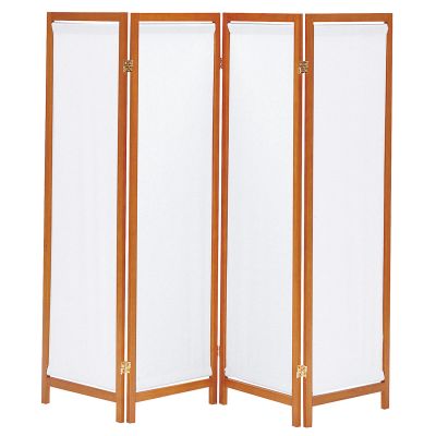 HT-4 木製パーティション（帆布）4連