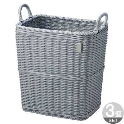 K3P-030 脱衣バスケット（3個セット）