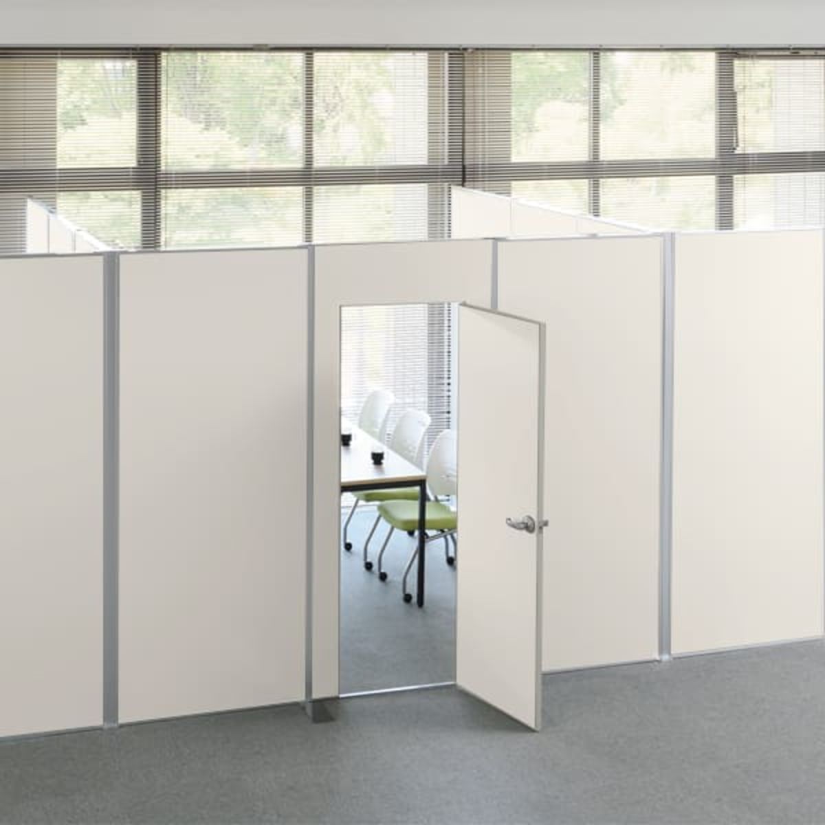 KPZ システムパーティション ポリエステル化粧板-画像1