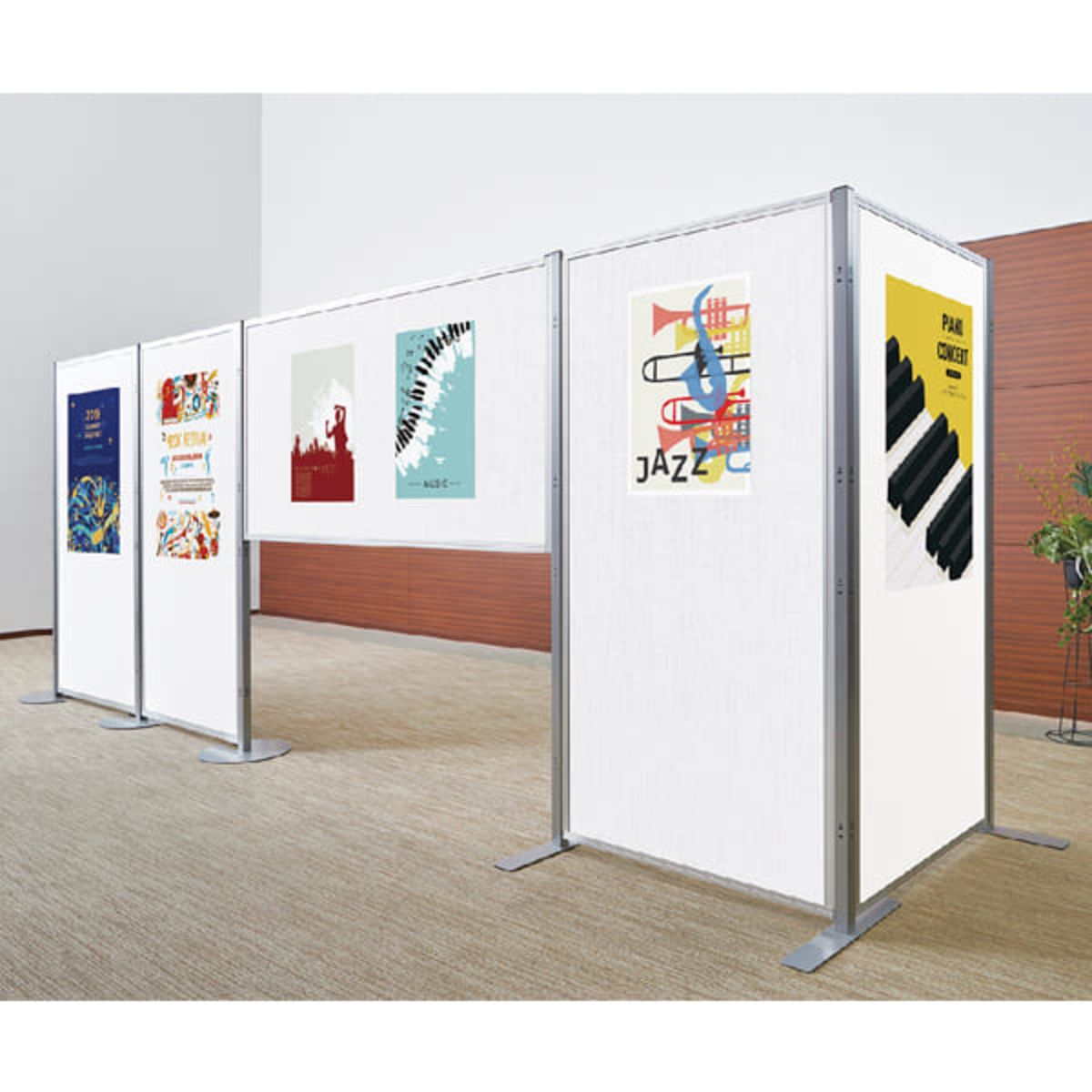 TEM 両面ピン・マグ展示パネル-画像1