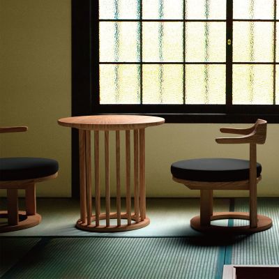 まどか 花芯テーブル」八木研のローテーブル 