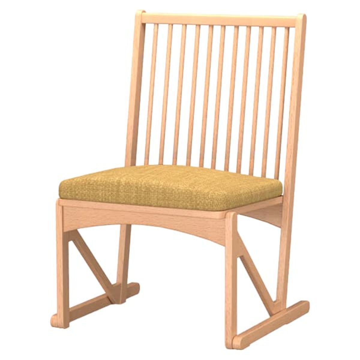 八木研 法事椅子 正座椅子 和室用 背もたれ付き 5脚セット