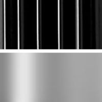 ブラック／ステンレスサテン