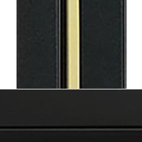 ブラック／ゴールドメッキ／ブラック