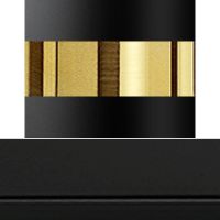 ブラック／ゴールドメッキ／ブラック