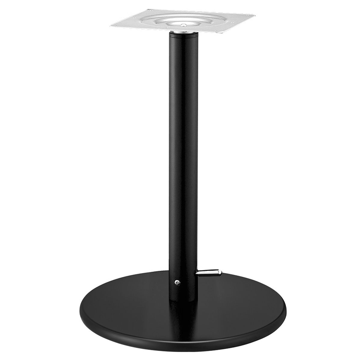 ガス昇降式テーブル脚 ラウンドSG7450 ベース450φ パイプ60.5φ 受座240x240 I41紛体塗装 AJ付 高さ680mm〜930mm ラウンドSG 7450 ガス昇降式 ～H930」大和金属のテーブル脚