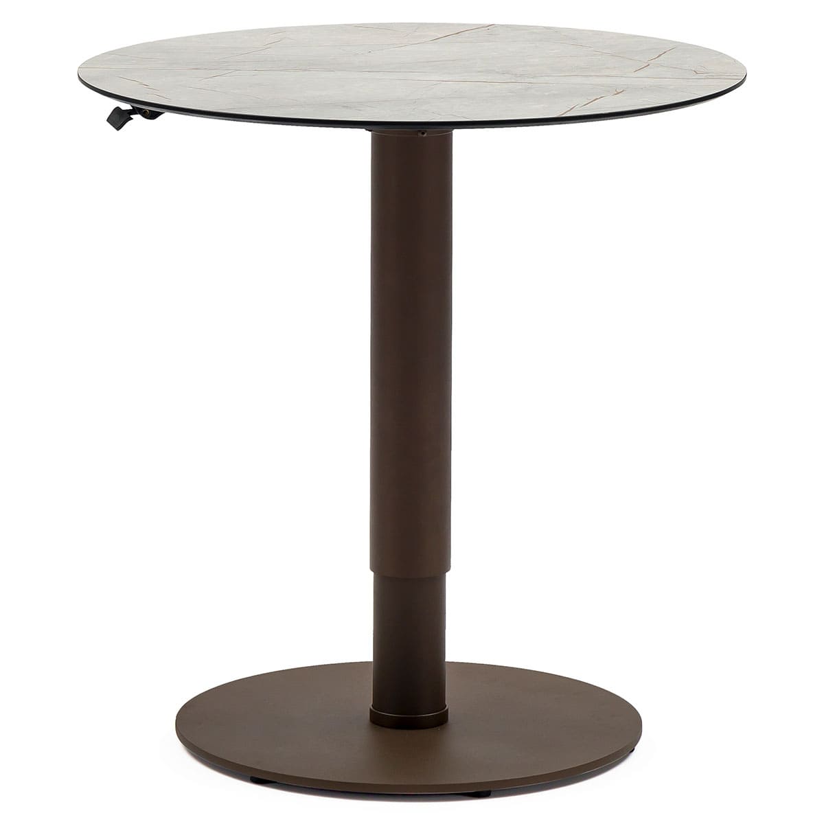 エンジョイ ラウンドアジャスタブルテーブル MUT0667MI-画像1