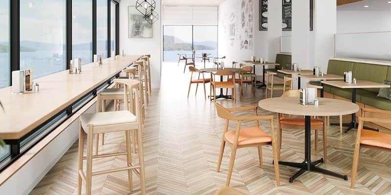 カフェの風景