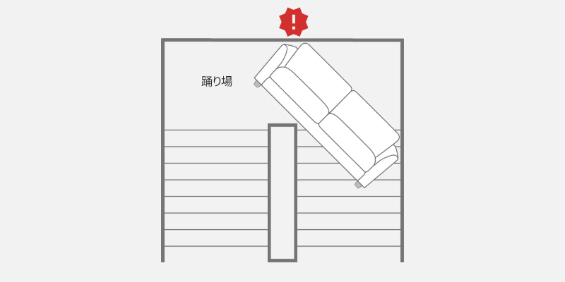 階段や踊り場のイメージ
