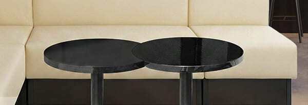 「三日月天板 スナックテーブル」のイメージ画像