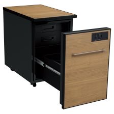 リボア デスクサイド耐火キャビネット 2マルチロック式 DRS-75JER