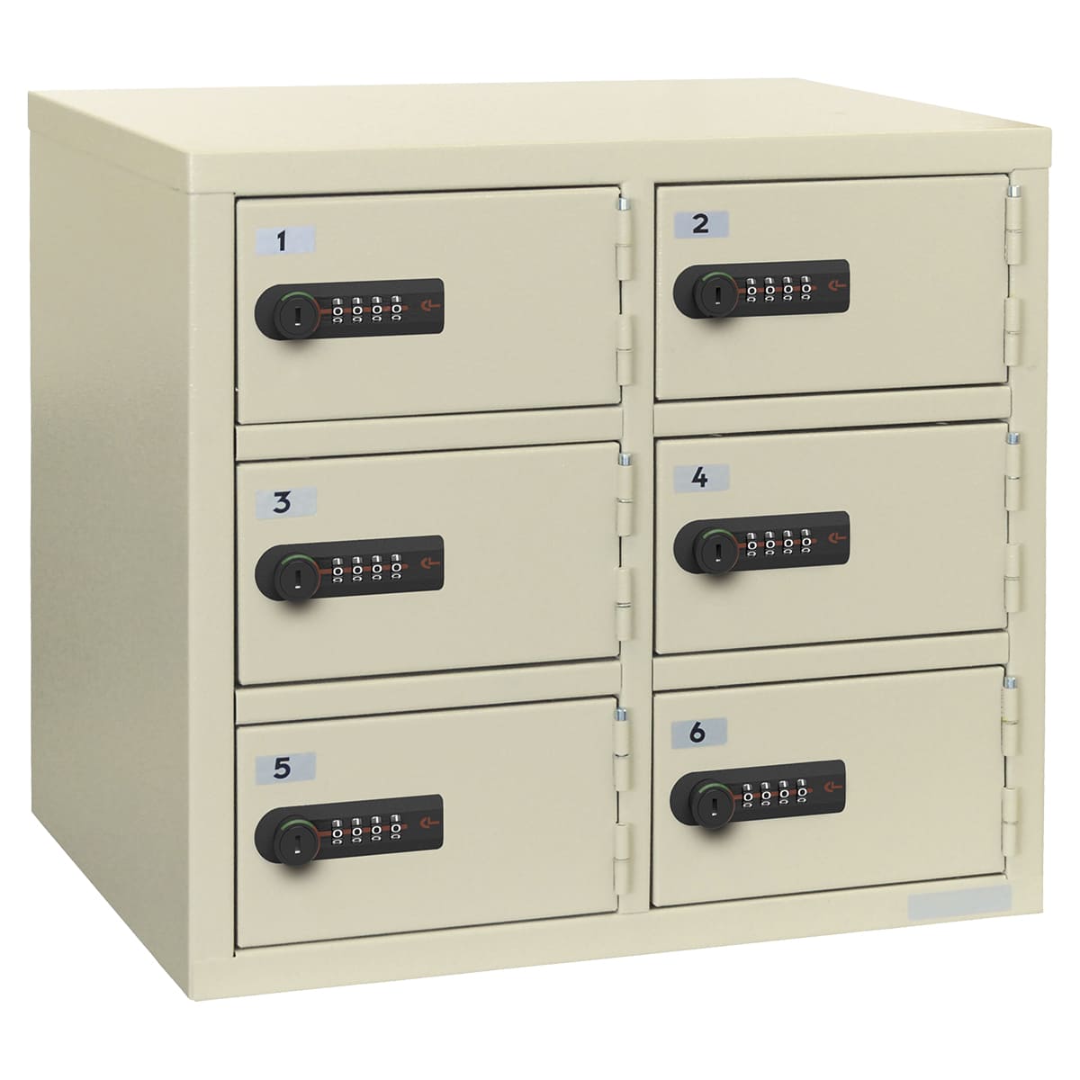 LKロッカー 2列3段 6人用 LK-306N-画像1