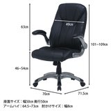 エグゼクティブチェア デクシア BT-2353｜不二貿易のオフィスチェア