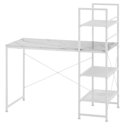 左右組み換えラック付きデスク ルカ｜不二貿易